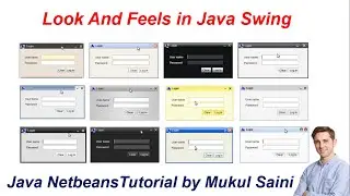 #62 Java Swing Tutorial | Look and Feel in Java Swing