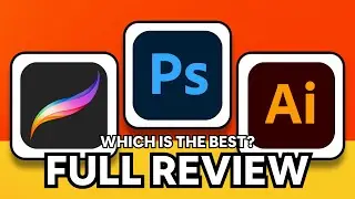 Procreate vs Photoshop vs Illustrator | Ultimate Design App Review!