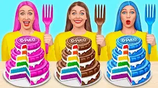 Thức Ăn Của Cùng Một Màu Sắc Thách thức #4 TeenDO Challenge