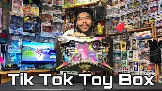 Opening a Pokémon Shiny Crobat VMax Collector Box inside the Toy Box!