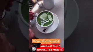 Amazing coffee art made by professionals 👀😍#coffee #art #drinks #morning #drawings