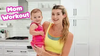 Realistic Workout with a baby