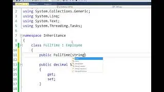 C# Inheritance Demo Part 3
