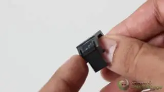 Black Blank Keystone Insert
