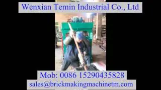 4 40 concrete brick machine Manual feeding
