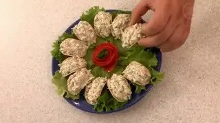 Закуска на чипсах