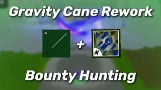 Gravity Cane is AMAZING now! (30M Mobile - Bounty Hunting) | Blox Fruits - Roblox