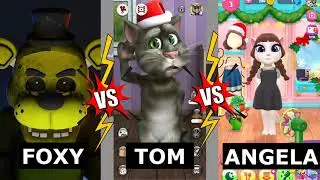 FNAF vs TOM vs ANGELA Who is Best Talking Echo #fnaf