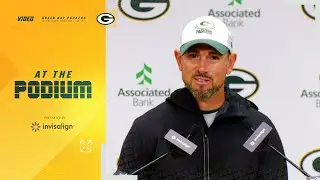 Matt LaFleur provides update on QB Jordan Love, C Josh Myers