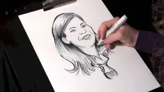 Schnellzeichner Karikaturist Marcel Bender