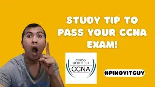CCNA Tip | Easiest way to study and pass your CCNA Exam! #pinoyitguy #ccna #networkengineer