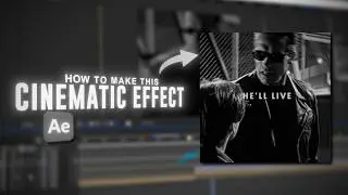 This Cinematic Effect will MAKE YOUR EDITS 10X Better | After Effects Tutorial
