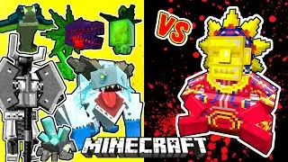 The Sun Chief Vs. Mowzie's Mobs Monsters in Minecraft