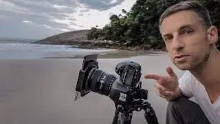 Fotografia de longa exposição na Praia do Engenho