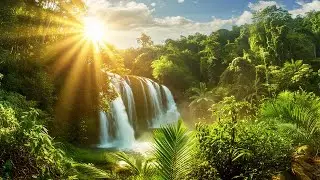 30 min Relaxing Music: Nature & Waterfall, Meditation Music, Beautiful Sounds, Deep Relaxation 432Hz
