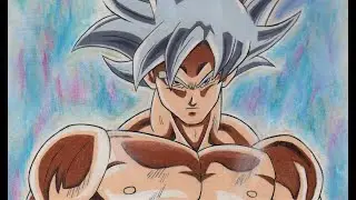 Como Dibujar A Goku Ultra Instinto 100% Dominado | TUTORIAL RARO XD | RodrigoDrawingsYT