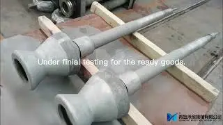 Charge and discharge end rollers from QINGDAO HEXIN MACHINERY