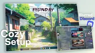 This cozy Japanese setup will make you hate deafult windows!