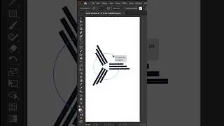 How to make Radial logo in Adobe Illustrator💡#logodesign #logo #logogrid