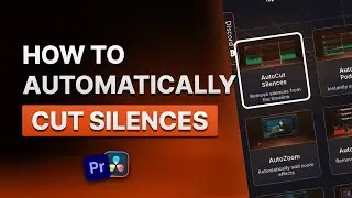 How to automatically remove silences in Premiere & DaVinci (AutoCut 2026)