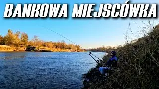 536 RZECZNY FEEDER NA SKARPIE. BANKOWA MIEJSCÓWKA O TEJ PORZE ROKU.