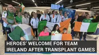 Heroes’ welcome for Team Ireland after World Transplant Games