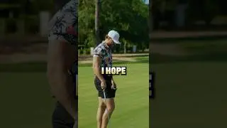 Did he lie about their yardage?😳 #golf
