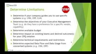 Selecting a CPQ Solution
