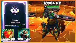 Urgot is a bit of a Raidboss in Arena... (Heartsteel + Goliath Augment)