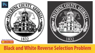 Black and White Reverse Selection Problem in Coreldraw | Urdu | Sheikh Akhtar