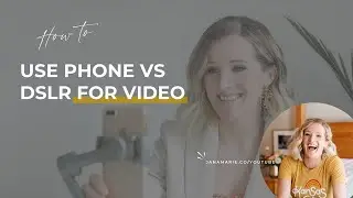 Using your Phone vs DSLR for video recording for social