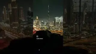 Where the roads meet and the city's heartbeat thrives - Dubai's bustling intersection 🇦🇪 #dubai