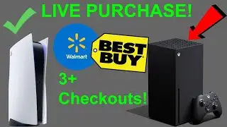 PS5 & Xbox X Live Cop on Walmart and Bestbuy! (Purchasing Live)