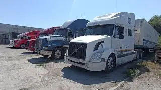 Пополнение на стоянке VNL 780 ,MAN греется всё чаще, Кушаю шишки и полезный досуг в Домодедово