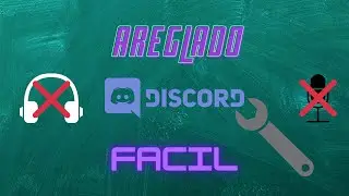 Solución DISCORD Micrófono o Audio No Detectado - Control o Mando Conectado Sin Sonido Arreglado