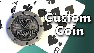 Making Custom Metal Coins Using Silicone (Challenge Coin or Card Protector)
