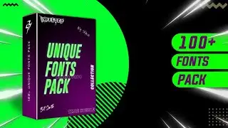 100+ Fonts Pack by MrSid