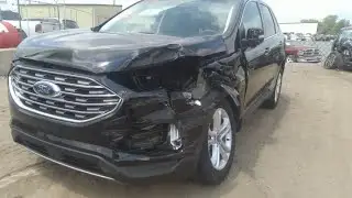 Ford Edge 2020 Очень сильный удар, Новая машина