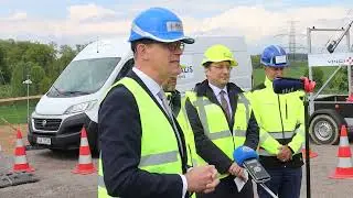 Ministr dopravy navštívil dostavbu dálnice D4