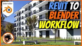 REVIT to BLENDER: RENDERING with GREAT ARCHVIZ ADDONS