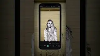 Create a sketch effect with the help of Magic FX in PicsArt