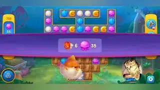 Fishdom 2022, no Boosters,  750  level  -  прохождение без бустеров,  750  уровень.