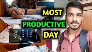 IIT VIGOROUS STUDY VLOG || JEE STUDY VLOG || MOST PRODUCTIVE DAY VLOG