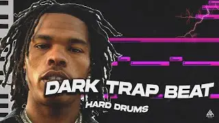 How To Make Dark Trap Beats With CRAZY DRUMS From Scratch