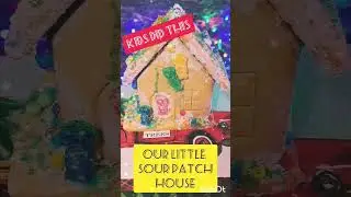 Sour Patch Kids Holiday Cookie House Kit