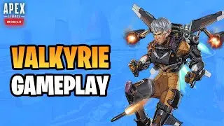 VALKYRIE LEAKED GAMEPLAY!!! Apex Legends Mobile