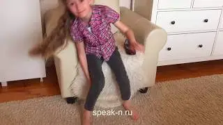 Английский с Николеттой веселая зарядка  Видео для детей  Nicoletta Exercises for kids