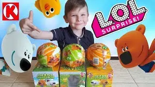 LOL МиМиМИШКИ Шары-Сюрпризы Игрушки Наклейки ЛОЛ Unboxing LOL Surprise FAKE toys //Agent K