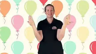 Happy Birthday Song - Tutorial - Children's Key Word Signing