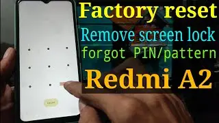 Factory reset Redmi A2